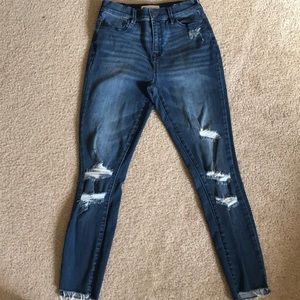 pacSun high-rise ankle jegging jeans